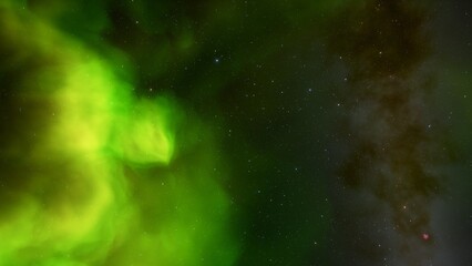 bright nebula, nebula in space, majestic red-purple nebula, beautiful space background 3D render