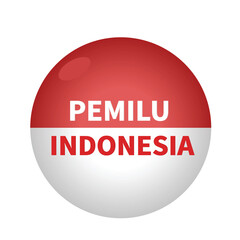 Country pin Indonesia election day