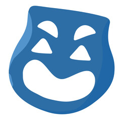 Isolated Carnival Mask