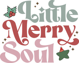 Retro Christmas SVG