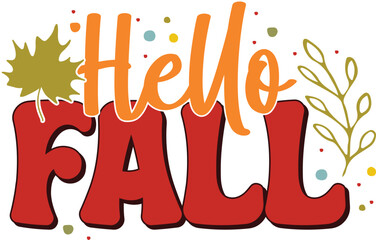 Obraz premium Autumn Fall Svg