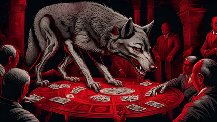 wolf in casino