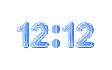 1212 Shopping festival sale. 3d illustrations. 12 12 shopping day , Special day 1212 Shopping