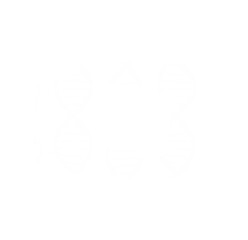 Digital png illustration of white dna chains on transparent background