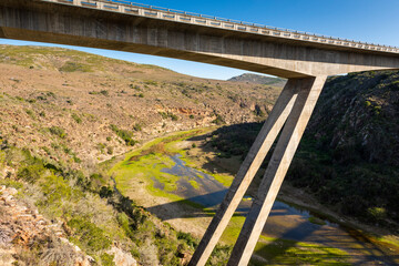 Gouritz River Bridge on the N2 highway in the Garden Route South Africa
