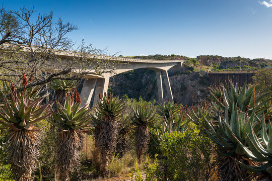 Gouritz River Bridge on the N2 highway in the Garden Route South Africa