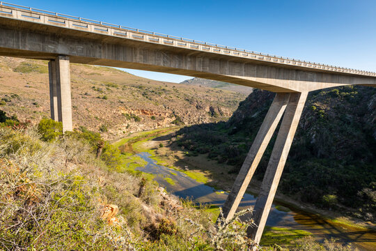 Gouritz River Bridge on the N2 highway in the Garden Route South Africa