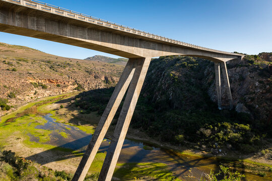 Gouritz River Bridge on the N2 highway in the Garden Route South Africa