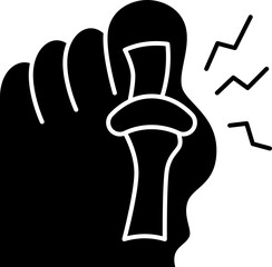 Obraz premium gout icon