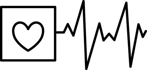 electrocardiogram  icon