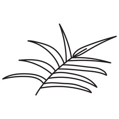 Leaf Aesthetic Doodle