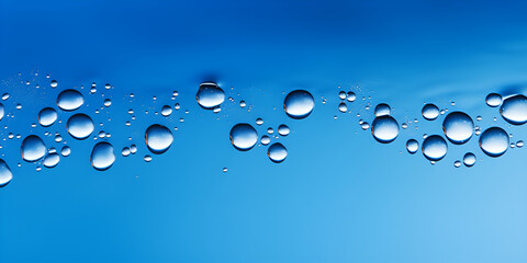 Nature's Tears: Capturing the Essence of Rain Droplets in Realistic Vector Form background ai generated
