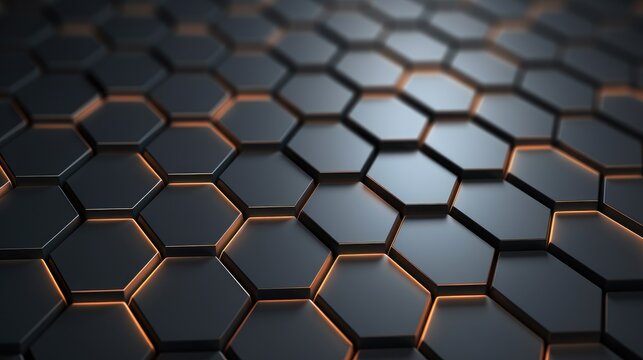  abstract background with honeycomb form