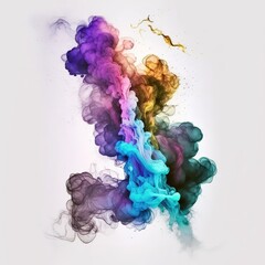 Fototapeta premium colorful smoke