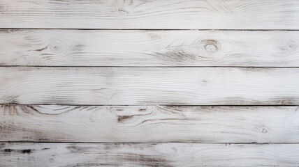 Fototapeta na wymiar White wooden boards with texture as background detailed texture