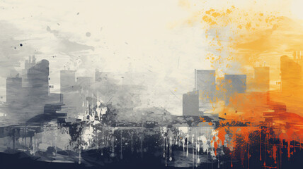Grunge Urban Background. Texture Vector Dust Overlay Painting