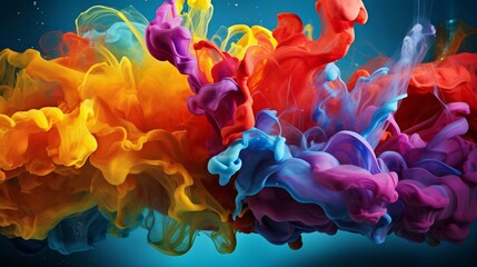 a group of colorful flowers