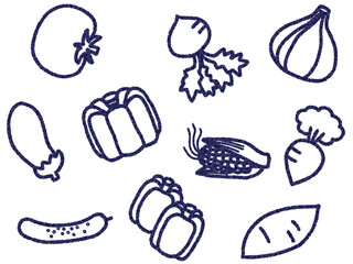 野菜の背景　B-5