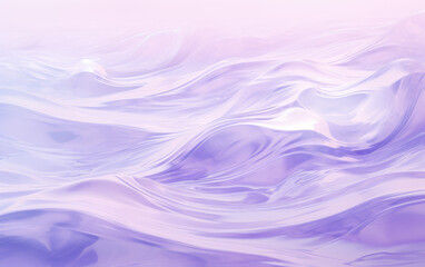 Fototapeta premium Soft lilac smoke waves create a tranquil, underwater-like abstract background.