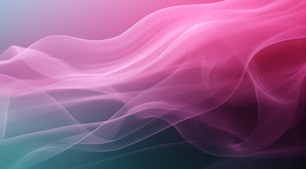 Fototapeta premium Soft purple smoke waves create a tranquil, underwater-like abstract background.