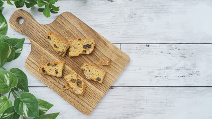 ビスコッティ(レーズン・ナッツ入り)