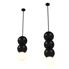 chandelier on the ceiling isolated on white background, hanging lamp, pendant light, 3D illustration, cg render