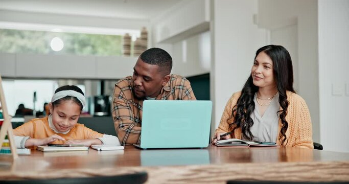 Home school parents, phone or child learning, typing web search or check homework info. Mom, dad or family help, support and kid research youth development, education or online knowledge on cellphone