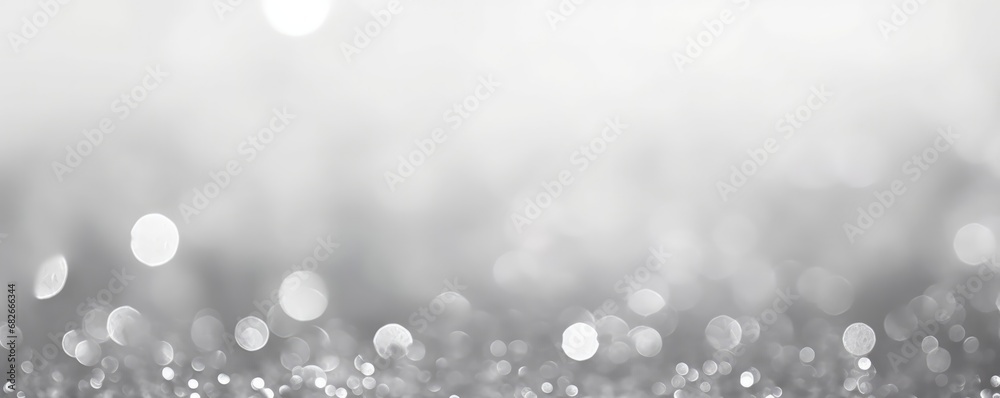 Wall mural bokeh blur abstract background with a white light
