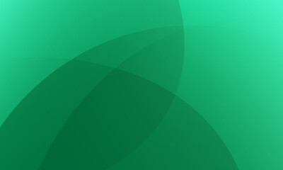 Abstract green wave background. Vector illustration