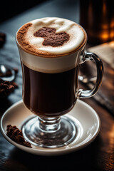 Irish Coffee, generated by artificial intelligence