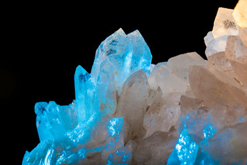 Beautiful rare precious stones from the mountains.