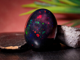 Natural Ethiopian Opal Loose Gemstone