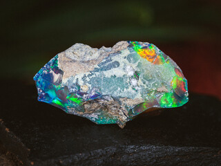 Natural Ethiopian Opal Loose Gemstone