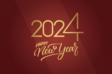 Celebrating Chinese traditional festival Happy New Year background decorative elements collection.