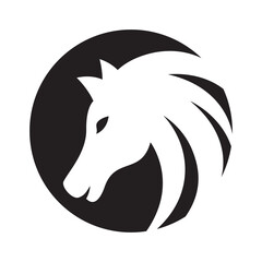 Horse logo images illustration
