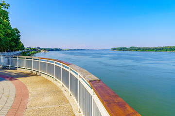 Silistra Park and the Danube River