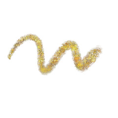 Fototapeta premium Abstract transparent glitter hand drawn cute scribble