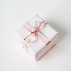 Beautiful and luxury gift box with bow