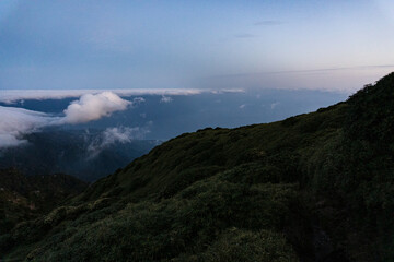 Sunrise from Nagatadake, Yakushima island, Japan