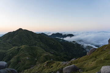 Sunrise from Nagatadake, Yakushima island, Japan