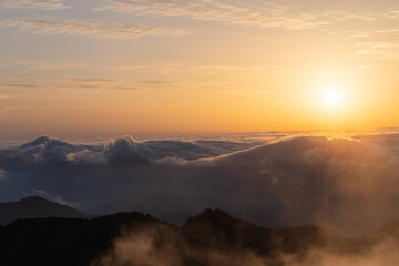 Sunrise from Nagatadake, Yakushima island, Japan