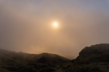 Sunrise from Nagatadake, Yakushima island, Japan