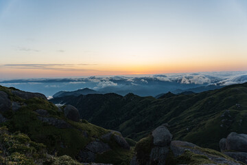 Sunrise from Nagatadake, Yakushima island, Japan