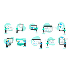 Business Analytics Illustration