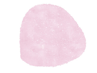 Abstract Watercolor Stain Organic Freeform Shape