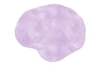 Abstract Watercolor Stain Organic Freeform Shape