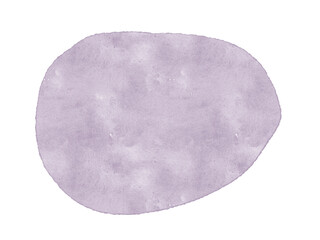 Abstract Watercolor Stain Organic Freeform Shape