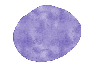 Abstract Watercolor Stain Organic Freeform Shape