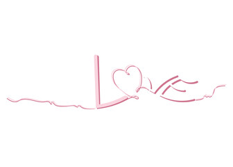 A heart of love filled with beautiful emotions. Style 1 ,Line art ,Colour  