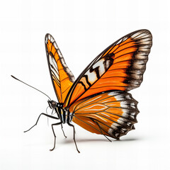 Fototapeta na wymiar Beautiful Butterfly isolated on white background